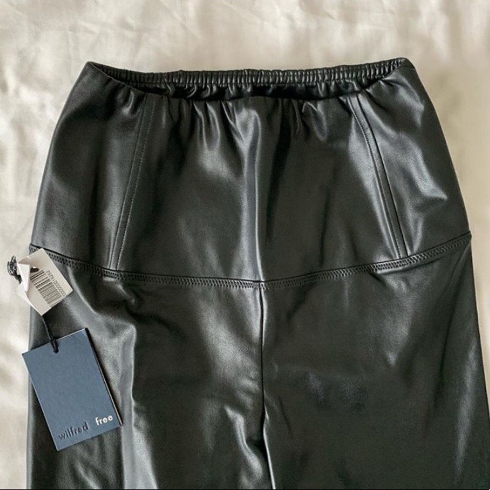 Wilfred Free Daria Leather Tights